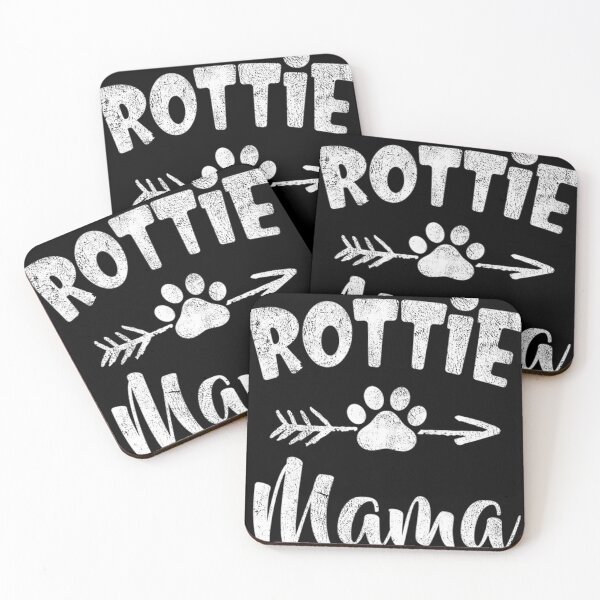 Item preview, Rottie Mama Paw Shirt Funny Gifts designed and sold by bostons2001.