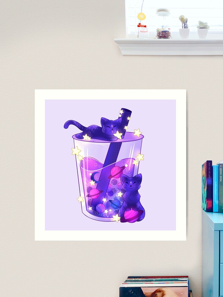 1 Pièce Carte D'anniversaire De Bubble Tea Avec Enveloppe, Carte De