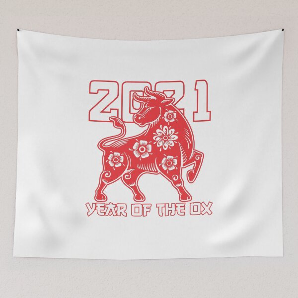 Item preview,  year of the ox 2021 designed and sold by PUNCH ME IN SHOP.