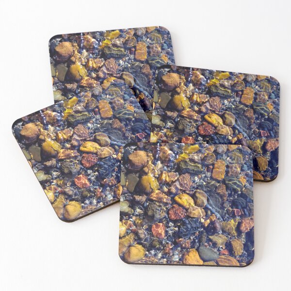Item preview, Prismed Pebbles | Underwater Lake Photography designed and sold by JessicaAmberPix.