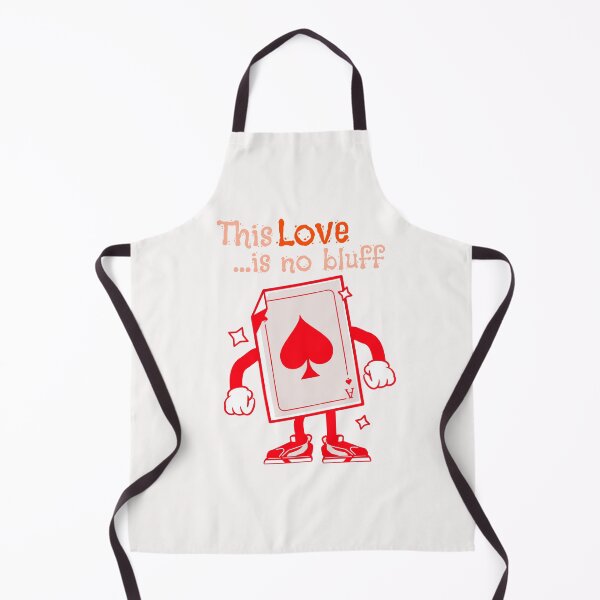 Item preview, This Love Is No Bluff Valentine designed and sold by Life Is Beautiful.