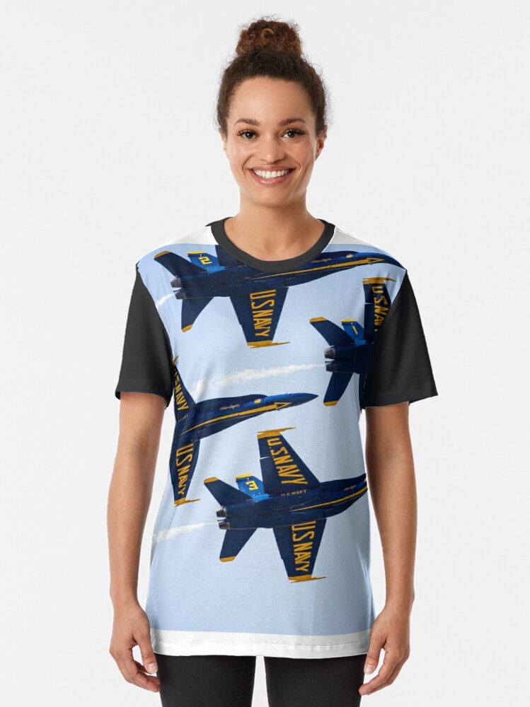 Blue Angels Sublimated Baseball Jersey