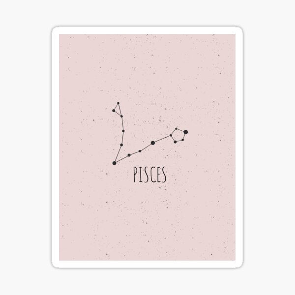 Pisces Wallpaper Stickers Redbubble