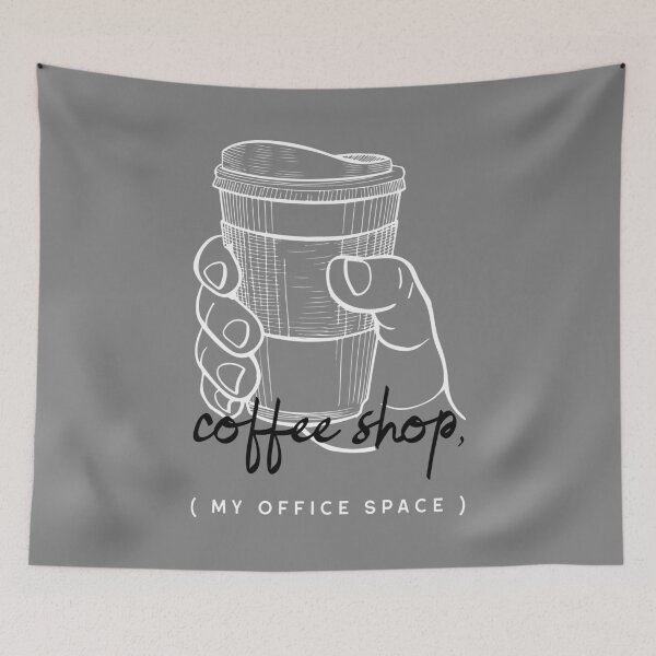 Item preview, Coffee Shop My Office Space designed and sold by MikesPoD.