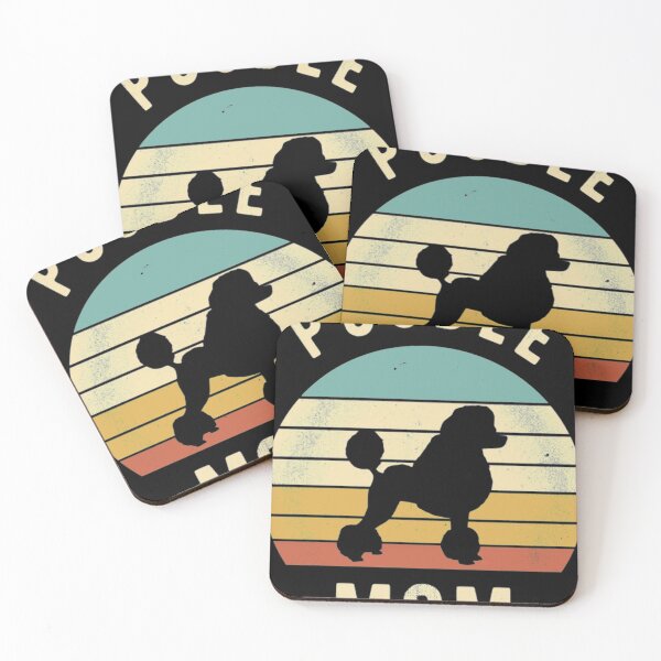 Item preview, Poodle Mom Retro - Cool Funny Dog Mom Gift designed and sold by hoaban1998.