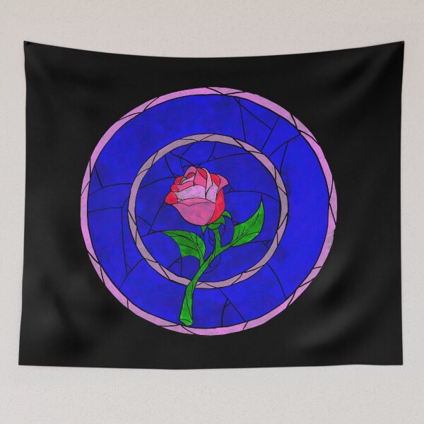 Item preview, Stained Glass Rose designed and sold by Happyhobbithole.