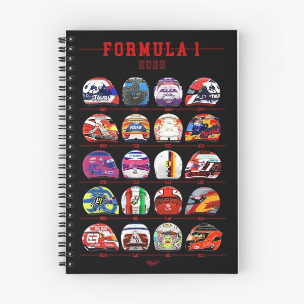 Item preview, Formula 1 Helmets 2020 designed and sold by NephNeph.