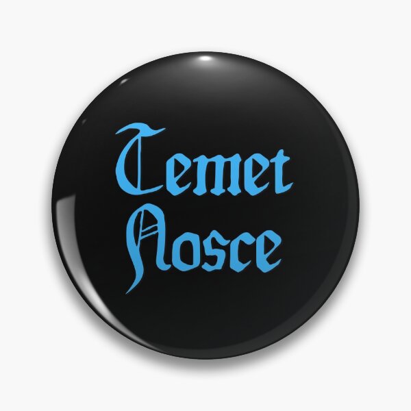 Item preview, Temet Nosce To Know Thyself Blue Design Latin Mindfulness Self-Awareness designed and sold by LGbubble.