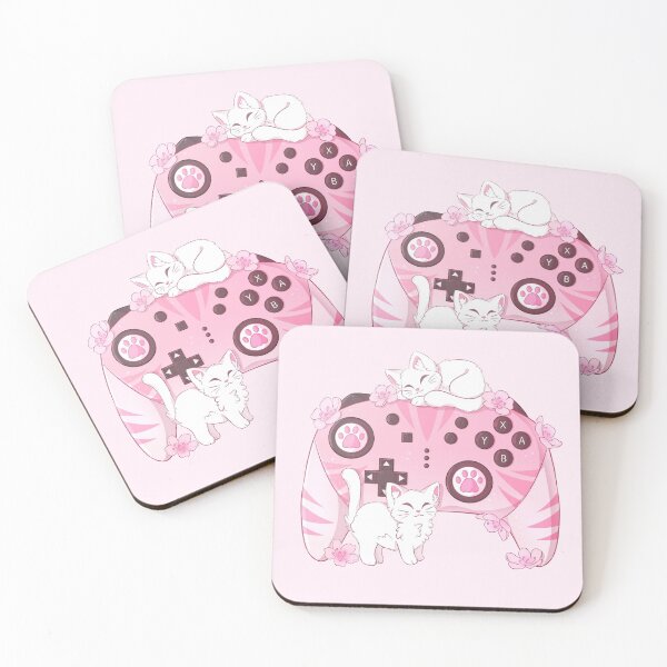 Item preview, Kawaii Cats Game Controller designed and sold by averiillustrate.