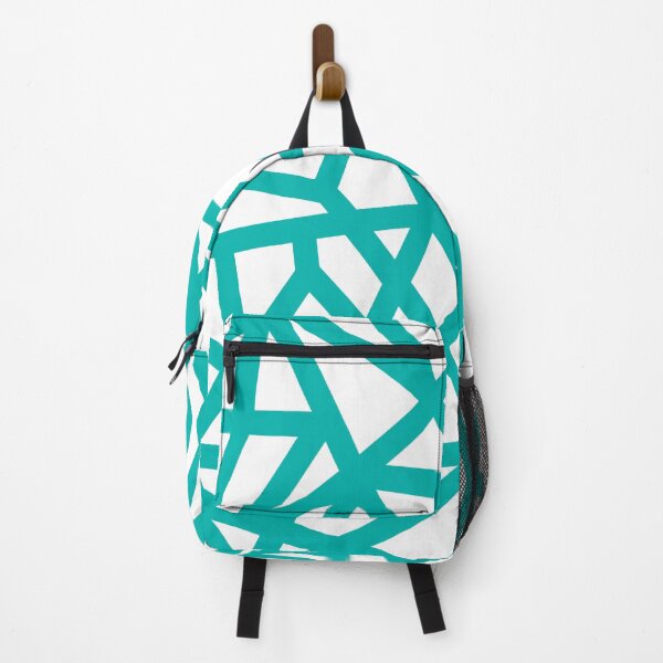 Item preview, Teal Geometric Lines designed and sold by Whoopsidoodle.