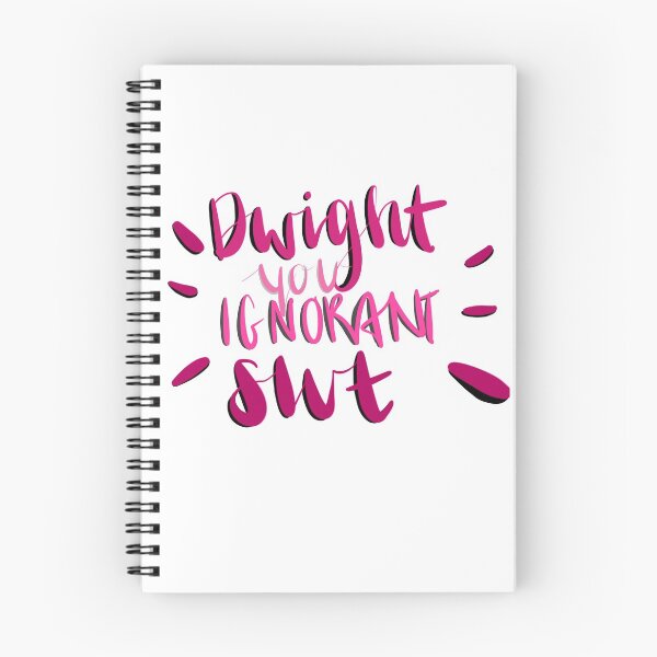 Item preview, Dwight You Ignorant Slut designed and sold by beccainskeep.