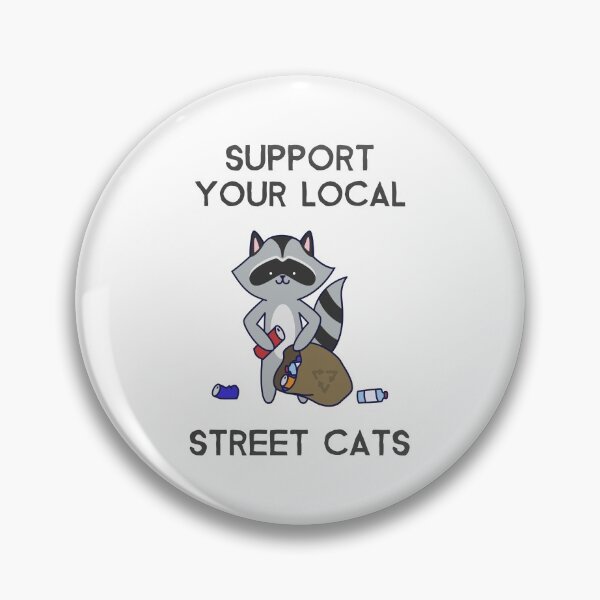 Item preview, Support Your Local Street Cat designed and sold by liftdesign.