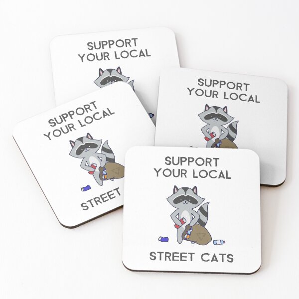 Item preview, Support Your Local Street Cat designed and sold by liftdesign.