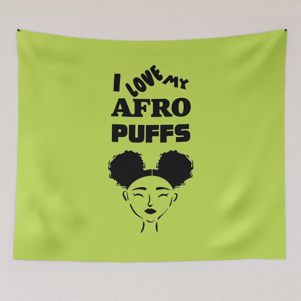 Item preview, I Love My Afro Puffs designed and sold by Rell1970.