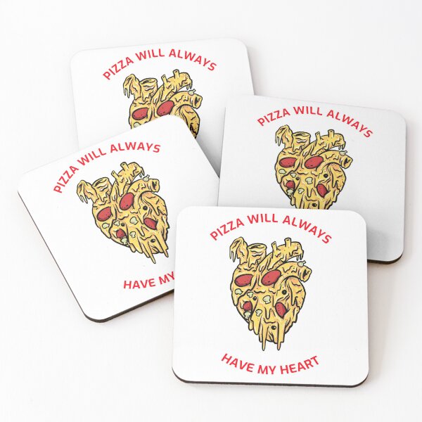 Item preview, PIZZA WILL ALWAYS HAVE MY HEART designed and sold by Yohimbe.