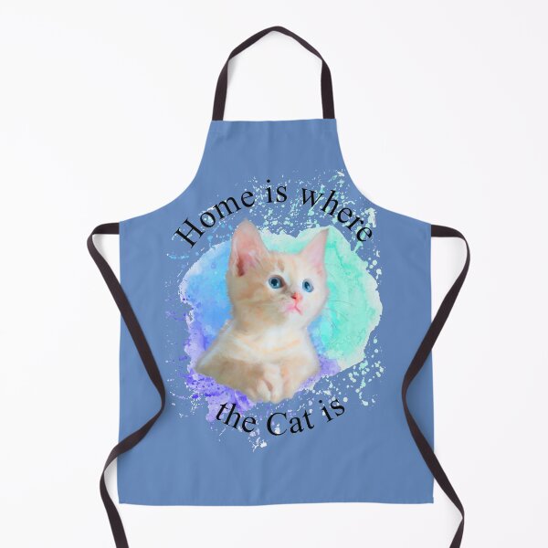 Item preview, Home is Where The Cat is, Sticker T-Shirt Laptop Water Bottle designed and sold by StickerArtwork.
