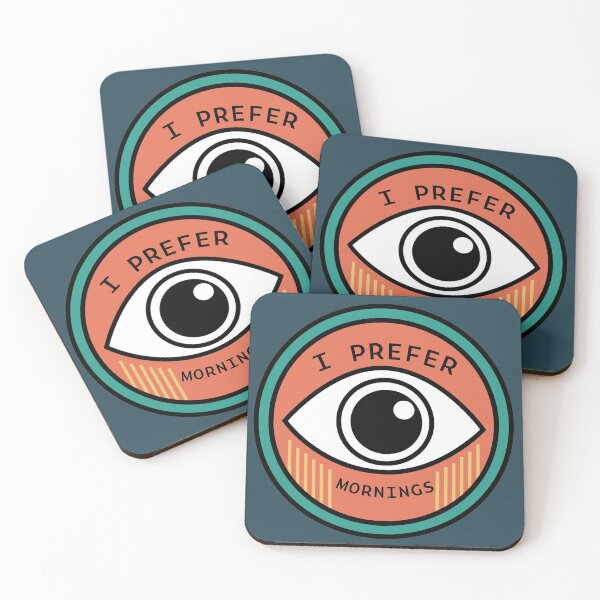 Item preview, i prefer mornings designed and sold by Cozy Noems.