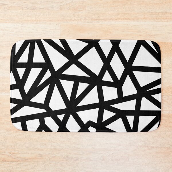 Item preview, Black Geometric Lines designed and sold by Whoopsidoodle.