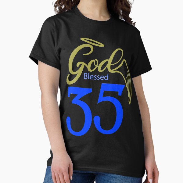 Item preview, Birthday god bless 35 years designed and sold by Astralia.