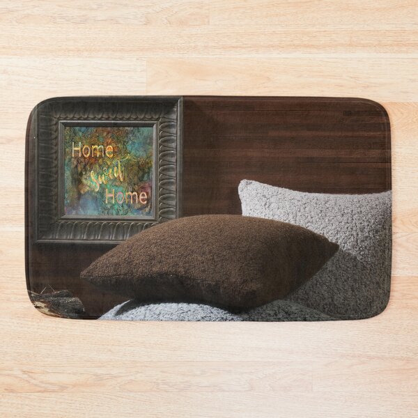 Item preview, Home Sweet Home - Comfy Pillows with Pretty Framed Art designed and sold by ittybittyowl.