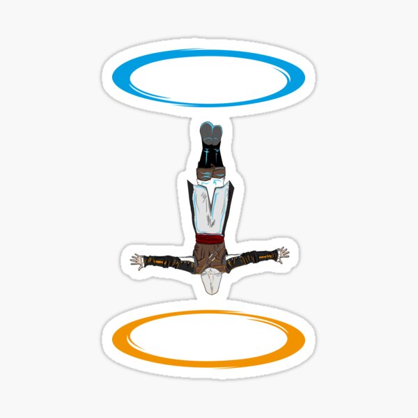 Salto infinito Pegatina