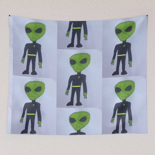 Item preview,  little green man 3 designed and sold by Ovahill.