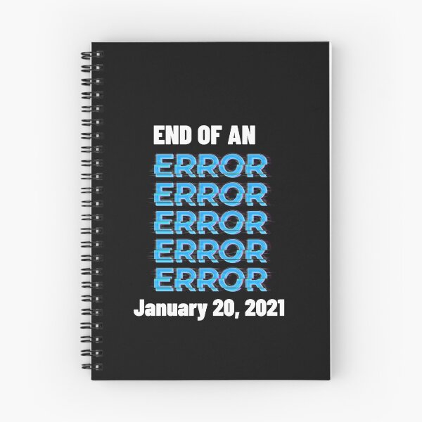 Item preview, End of an Error January 20 2021, Biden Harris, Election, Trump, 01 20 21 designed and sold by DiscGolfTees.