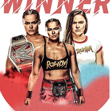 Artwork thumbnail, The Winner - Ronda Rousey by Clothesify