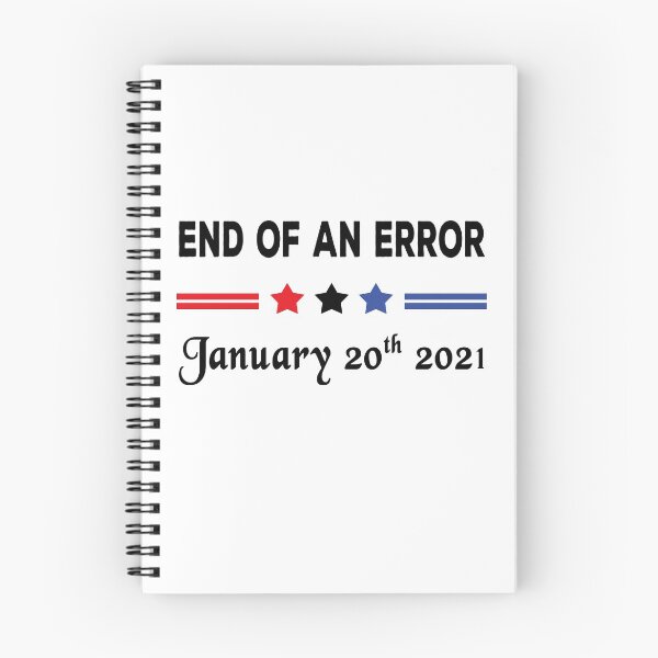 Item preview, End of an Error vintage USA Inauguration day January 20th 2021   designed and sold by AnimaLovers.