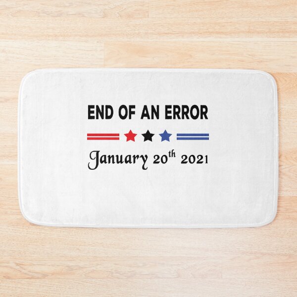 Artikelvorschau, Ende eines Fehlers, Vintage-Tag der Amtseinführung in den USA, 20. Januar 2021 entworfen und verkauft von AnimaLovers.
