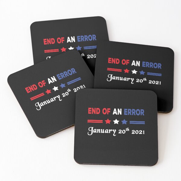 Item preview, End of an Error vintage USA Inauguration day January 20th 2021   designed and sold by AnimaLovers.