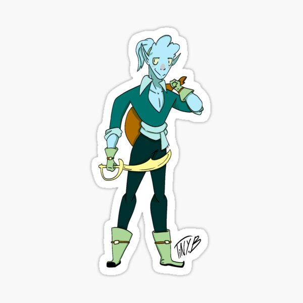 water genasi Sticker
