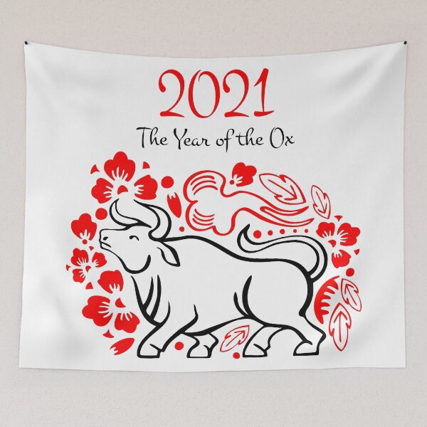 Item preview, 2021 the year of the ox designed and sold by PUNCH ME IN SHOP.