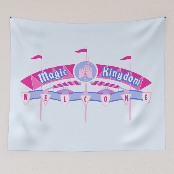 Item preview, Magic Kingdom welcome sign designed and sold by Campbell Bryant.