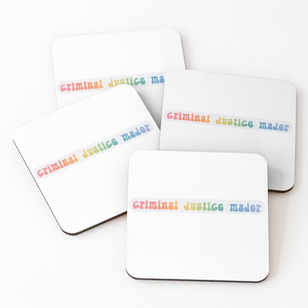 Item preview, Criminal Justice Major Groovy Text - RAINBOW designed and sold by beccaamac.