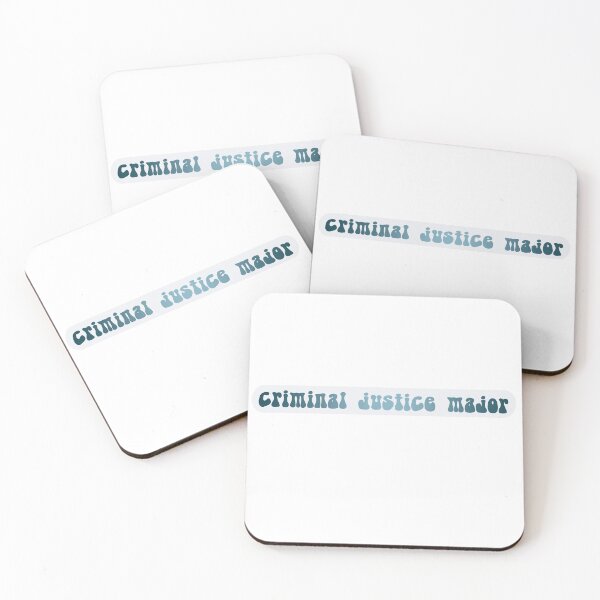 Item preview, Criminal Justice Major Groovy Text - BLUE designed and sold by beccaamac.