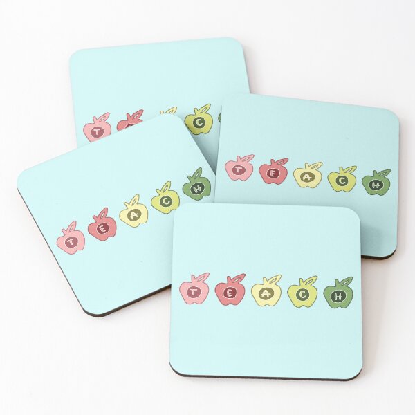 Item preview, Teach Apples - Pastel designed and sold by feliciasdesigns.