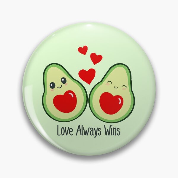 Item preview, Love Always Wins Avocuddle Lovers designed and sold by champagnemoment.