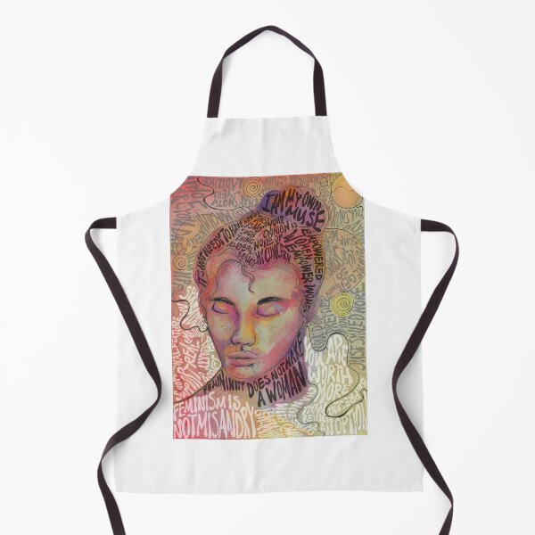 Item preview, pink orange portrait woman - female voices designed and sold by valeriedumdum.