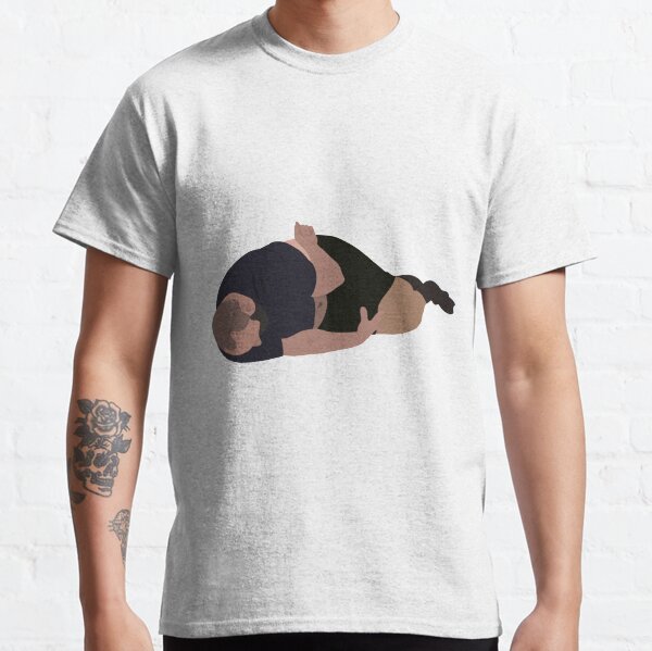 2 osos 1 cuerpo roto Camiseta clásica
