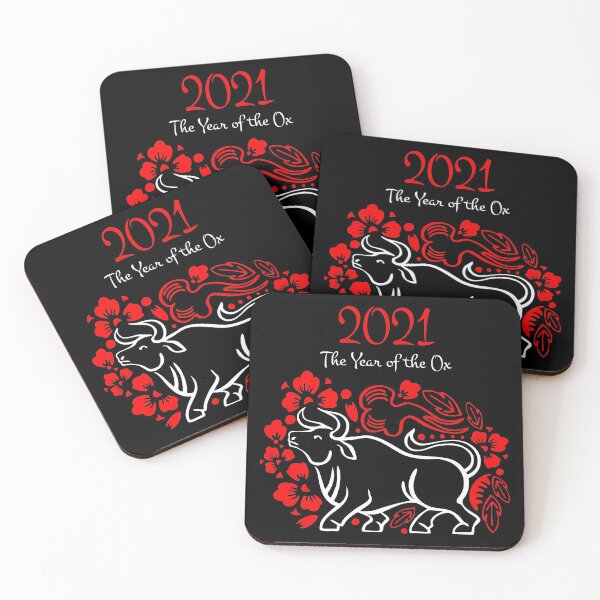 Item preview, 2021 the year of the ox chinese zodiac designed and sold by PUNCH ME IN SHOP.