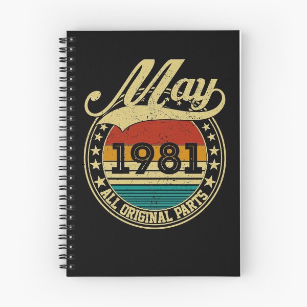 Item preview, Vintage May 1981 All Original Parts Born in May 1981 40th Birthday Gift 40 Years Old designed and sold by MN-Shop0123.