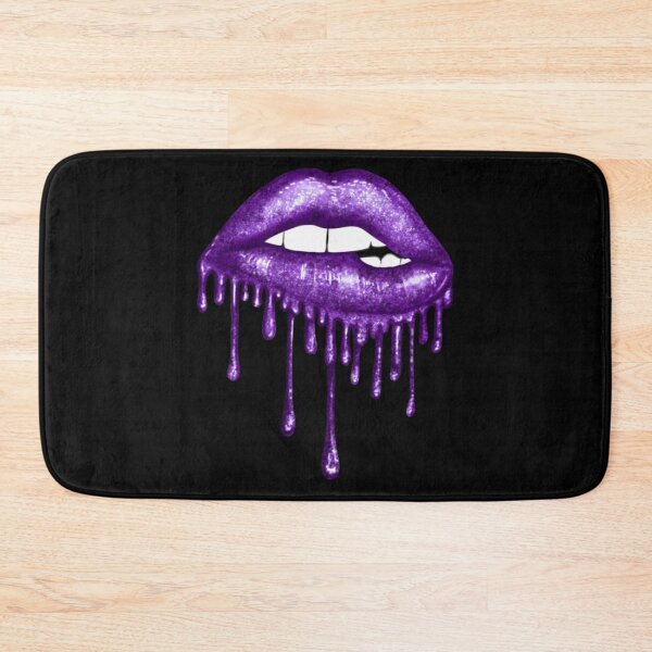 Item preview, Drip Deep Purple Lips T-ShirtDrip Deep Purple Lips designed and sold by KamMeat.