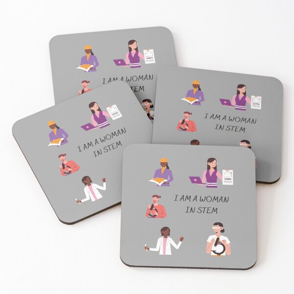 Item preview, I Am A Woman In Stem Sticker Pack designed and sold by liftdesign.