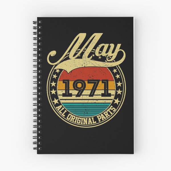 Item preview, Vintage May 1971 All Original Parts Born in May 1971 50th Birthday Gift 50 Years Old designed and sold by MN-Shop0123.