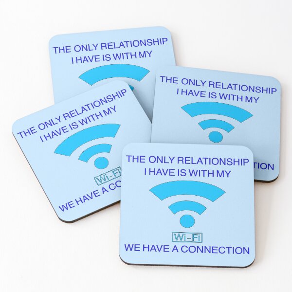 Item preview, Only Relationship is With WiFi designed and sold by aribluestein.