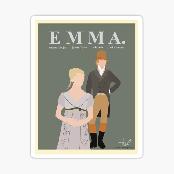 Item preview, emma 2020 poster designed and sold by illustratedmp.