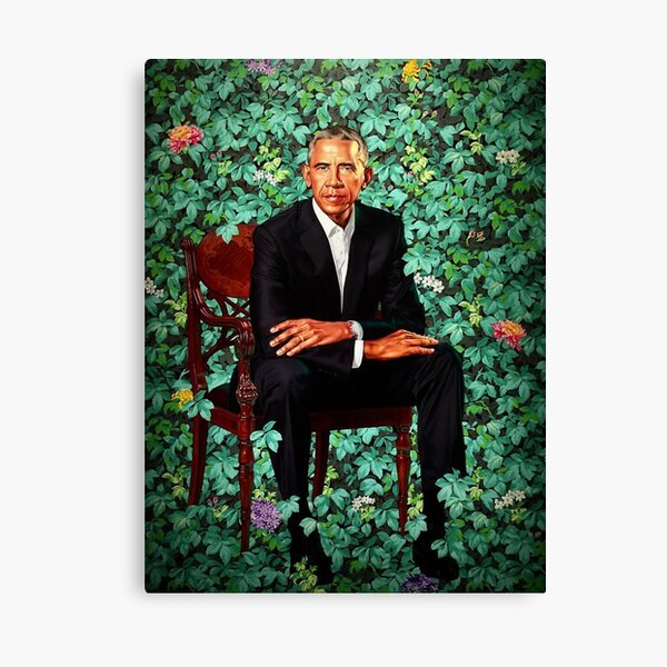 Obama Portrait Canvas Print