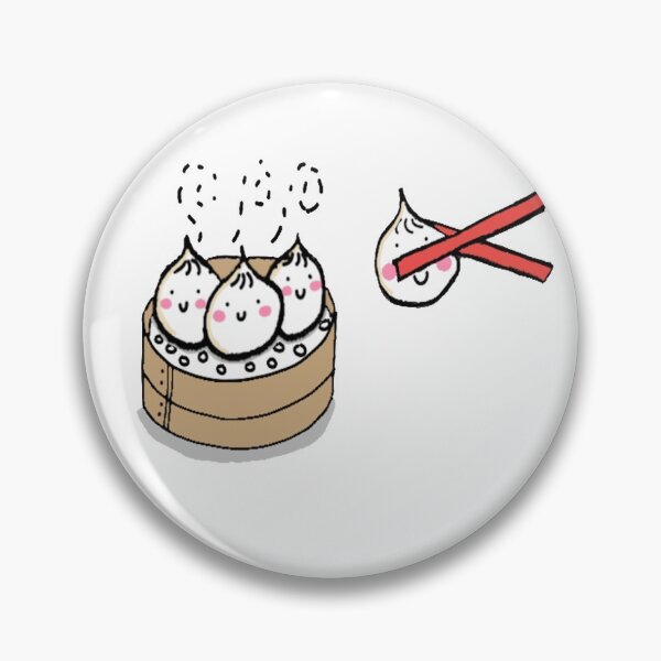 Item preview, Kawaii steamed xiao long bao designed and sold by Marie-c-doodles.