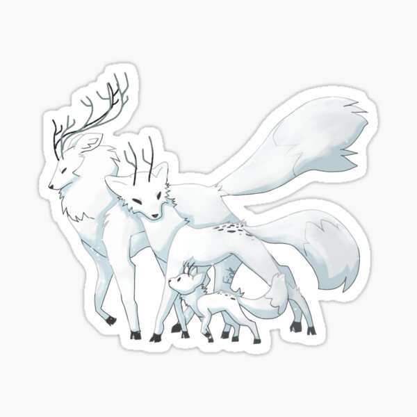 Deerfox Sticker
